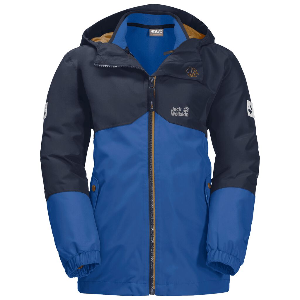 Jack Wolfskin B ICELAND Vestes Enfant Bleu - PLBYHAO-13